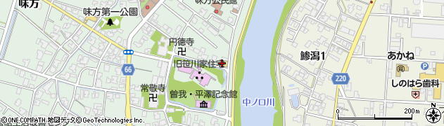 新潟県新潟市南区味方655周辺の地図