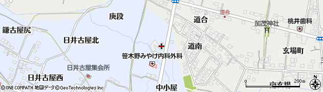 福島県福島市笹木野北原6周辺の地図