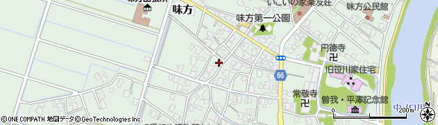 新潟県新潟市南区味方319周辺の地図