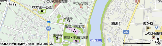 新潟県新潟市南区味方654周辺の地図