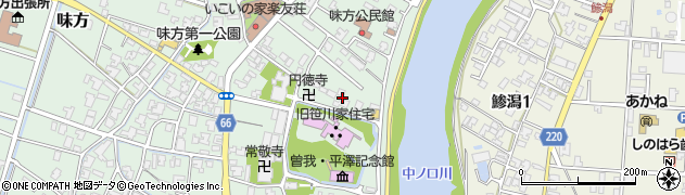 新潟県新潟市南区味方653周辺の地図
