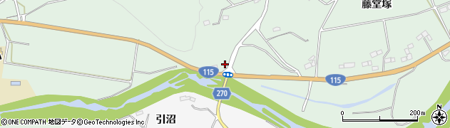 福島県相馬市山上（堀坂）周辺の地図