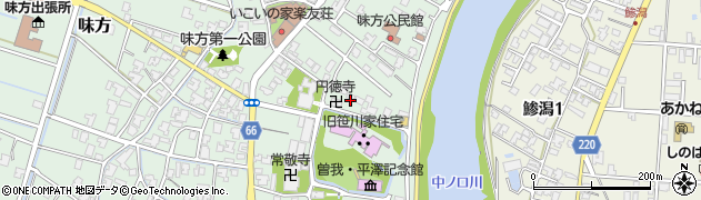 新潟県新潟市南区味方651周辺の地図