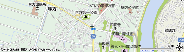 新潟県新潟市南区味方630周辺の地図