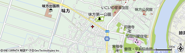 新潟県新潟市南区味方359周辺の地図