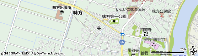 新潟県新潟市南区味方364周辺の地図
