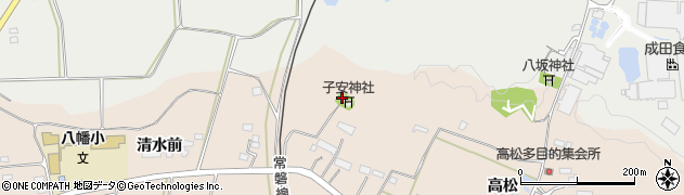 都玉神社周辺の地図
