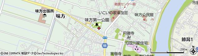 新潟県新潟市南区味方625周辺の地図