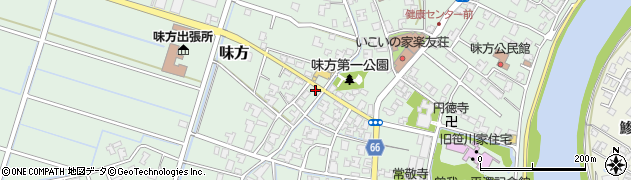 新潟県新潟市南区味方360周辺の地図