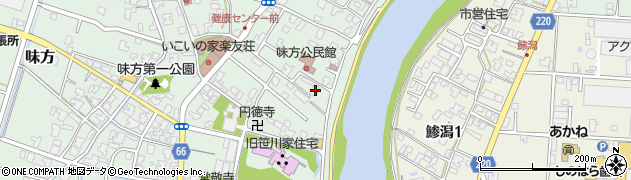 新潟県新潟市南区味方662周辺の地図