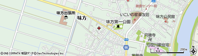 新潟県新潟市南区味方372周辺の地図