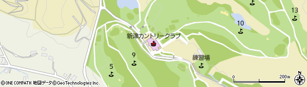 新津カントリークラブ周辺の地図