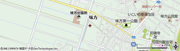 新潟県新潟市南区味方301周辺の地図