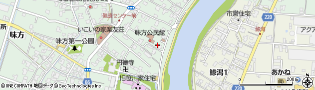 新潟県新潟市南区味方691周辺の地図