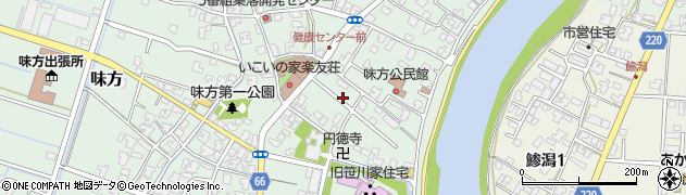 新潟県新潟市南区味方674周辺の地図