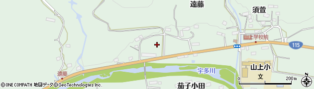 福島県相馬市山上（遠藤）周辺の地図