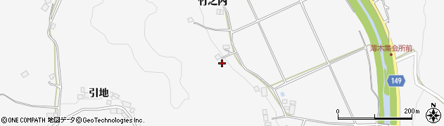 福島県伊達市霊山町山戸田周辺の地図