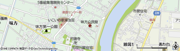 新潟県新潟市南区味方685周辺の地図
