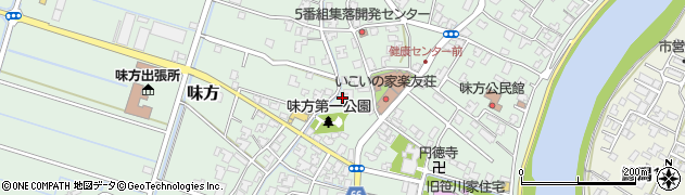 新潟県新潟市南区味方623周辺の地図