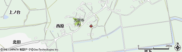 福島県相馬市柏崎鶴巣野周辺の地図