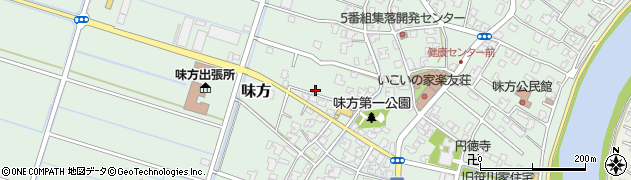 新潟県新潟市南区味方393周辺の地図