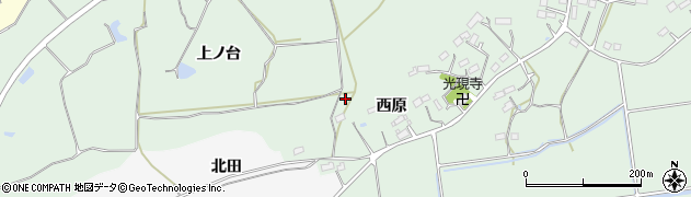 福島県相馬市柏崎（西原）周辺の地図