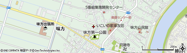 新潟県新潟市南区味方409周辺の地図