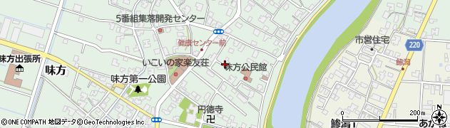 新潟県新潟市南区味方684周辺の地図