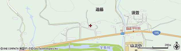福島県相馬市山上遠藤140周辺の地図