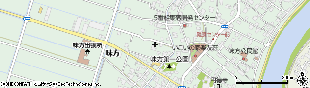 新潟県新潟市南区味方2342周辺の地図