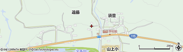 福島県相馬市山上遠藤228周辺の地図