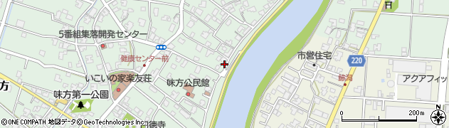 新潟県新潟市南区味方724周辺の地図