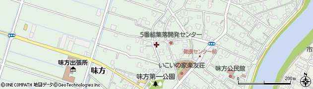 新潟県新潟市南区味方617周辺の地図