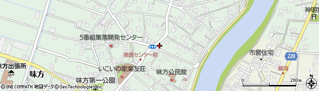 新潟県新潟市南区味方711周辺の地図