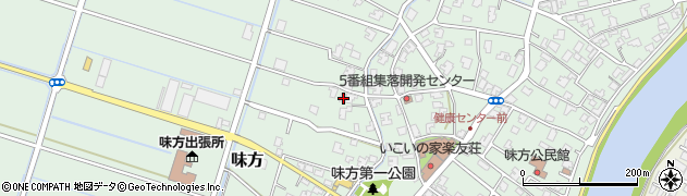 新潟県新潟市南区味方425周辺の地図