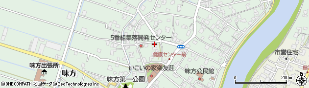 新潟県新潟市南区味方589周辺の地図