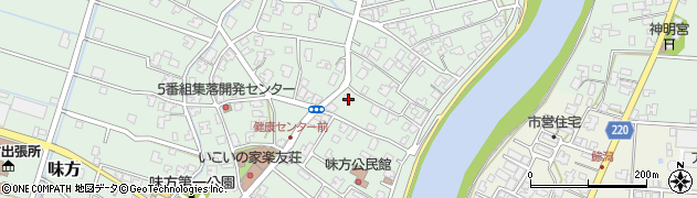 新潟県新潟市南区味方712周辺の地図