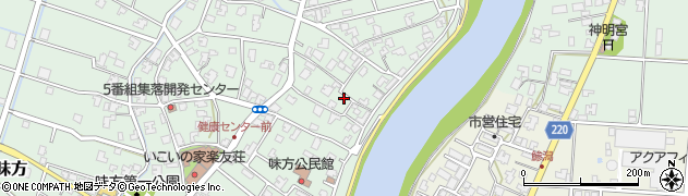 新潟県新潟市南区味方731周辺の地図