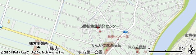 新潟県新潟市南区味方597周辺の地図