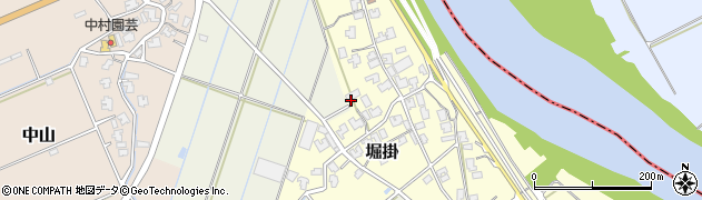 新潟県新潟市南区堀掛周辺の地図