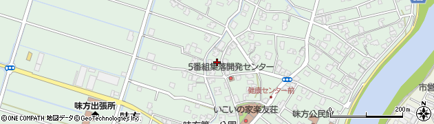 新潟県新潟市南区味方613周辺の地図