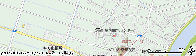 新潟県新潟市南区味方447周辺の地図