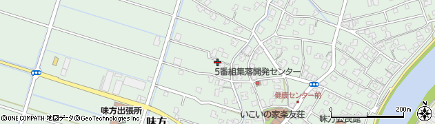 新潟県新潟市南区味方443周辺の地図