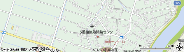 新潟県新潟市南区味方611周辺の地図