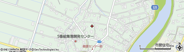 新潟県新潟市南区味方550周辺の地図