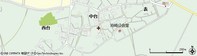 福島県相馬市柏崎（中台）周辺の地図
