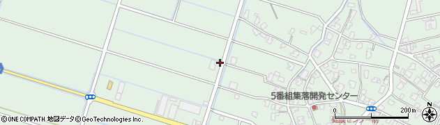 新潟県新潟市南区味方1665周辺の地図