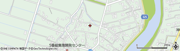 新潟県新潟市南区味方524周辺の地図