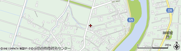 新潟県新潟市南区味方864周辺の地図