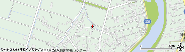 新潟県新潟市南区味方517周辺の地図